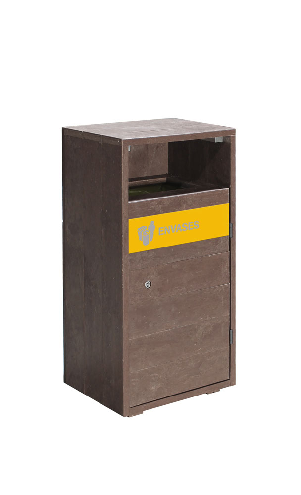 Papelera de reciclaje Isla Tirol