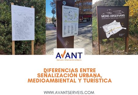 Señalización urbana, ambiental y ambiental